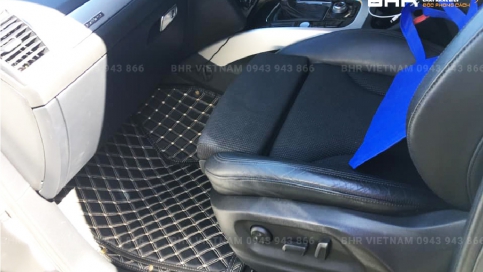 Thảm lót sàn ô tô 5D 6D Audi Q5 che phủ tới 90%, lớp da cao cấp bền bỉ